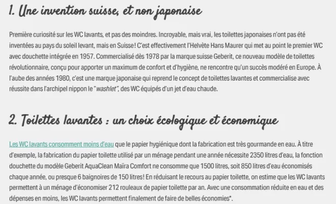 WC LAVANT ET SECHANT AQUACLEAN, Rochefort, Ekidoma