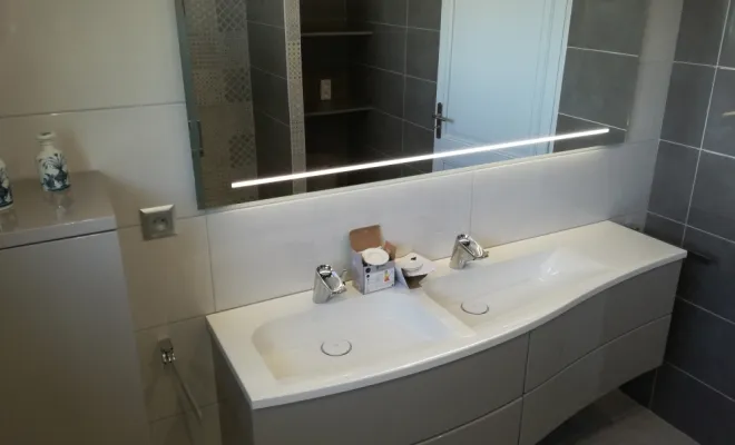 Rénovation de salle de bains à lagord, Rochefort, Ekidoma
