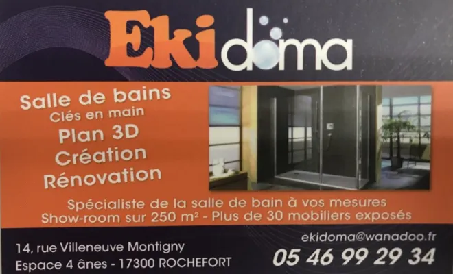 Salle de bains, Rochefort, Ekidoma